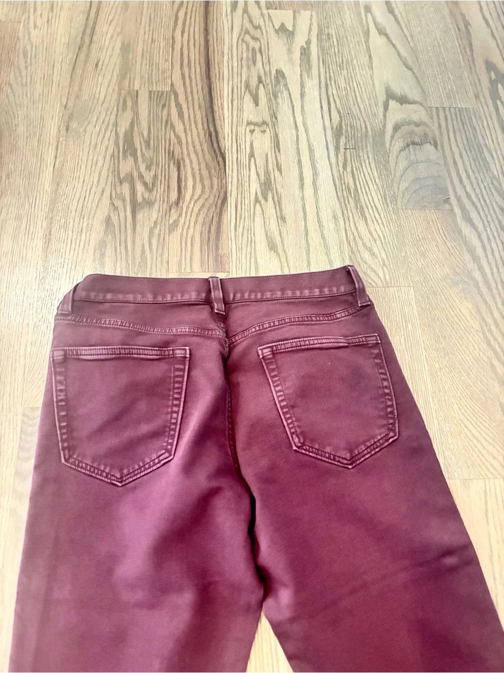 Banana Republic Blackberry Traveler Slim Fit Pants 32x30 Like New